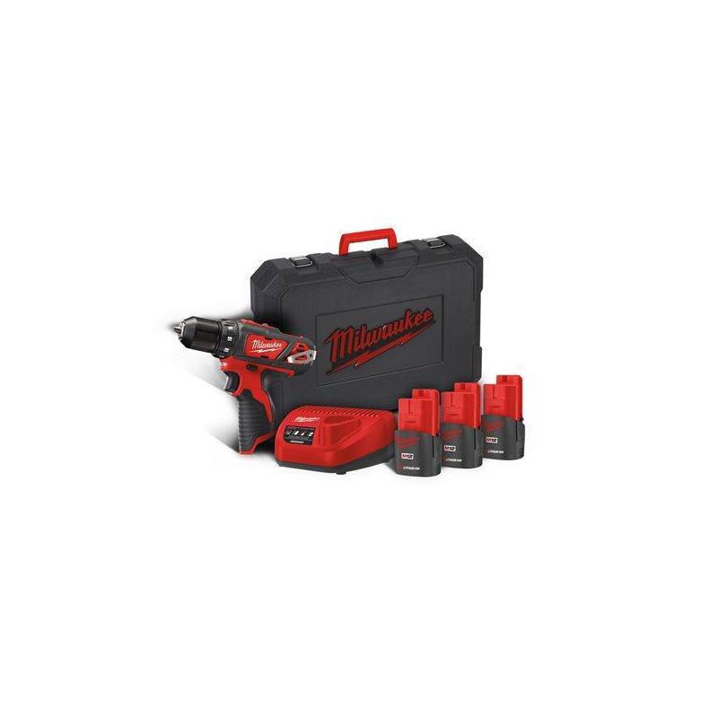 M12 BDD-153C - Sub compact drill driver 12 V, 1.5 Ah, in HD Box, with 3 batteries and charger M12 BDD-153C - Sub compact drill driver 12 V, 1.5 Ah, in HD Box, with 3 batteries and charger