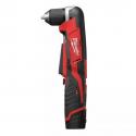 C12 RAD-202B - Sub compact right angle drill 12 V, 2.0 Ah, in HD Box, with 2 batteries and charger