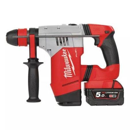 M18 CHPX-502C - High performance SDS-Plus hammer 18 V, 5.0 Ah, FUEL™, in HD Box, with 2 batteries and charger M18 CHPX-502C - High performance SDS-Plus hammer 18 V, 5.0 Ah, FUEL™, in HD Box, with 2 batteries and charger