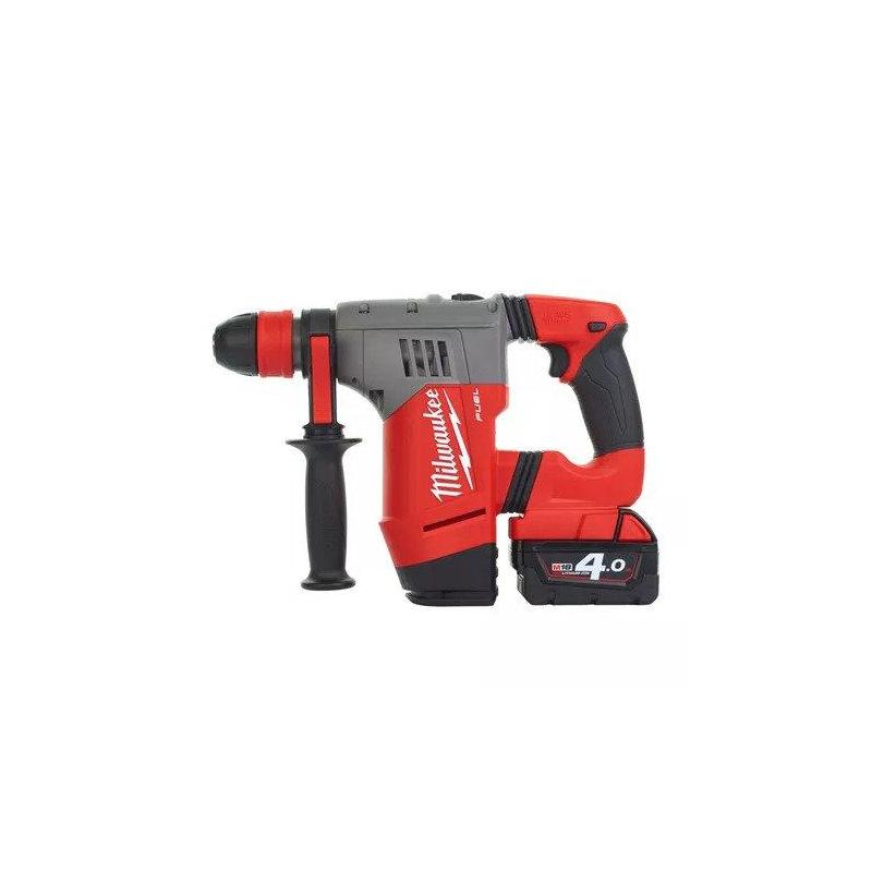 M18 CHPX-402C - High performance SDS-Plus hammer 18 V, 4.0 Ah, FUEL™, in HD Box, with 2 batteries and charger M18 CHPX-402C - High performance SDS-Plus hammer 18 V, 4.0 Ah, FUEL™, in HD Box, with 2 batteries and charger