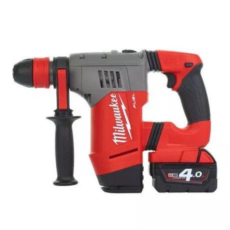 M18 CHPX-402C - High performance SDS-Plus hammer 18 V, 4.0 Ah, FUEL™, in HD Box, with 2 batteries and charger M18 CHPX-402C - High performance SDS-Plus hammer 18 V, 4.0 Ah, FUEL™, in HD Box, with 2 batteries and charger