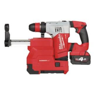M18 CHPXDE-402C - High performance SDS-Plus hammer with dedicate dust extractor 18 V, 4.0 Ah, FUEL™