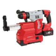 M18 CHPXDE-402C - High performance SDS-Plus hammer with dedicate dust extractor 18 V, 4.0 Ah, FUEL™