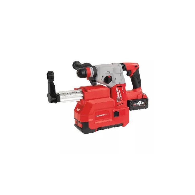 M18 CHXDE-402C - Młot typu kombi SDS-Plus z odsysaczem 18 V, 4.0 Ah, FUEL™