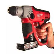 M12 H-402X - Sub compact SDS-Plus hammer 12 V, 4.0 Ah, in HD Box, with 2 batteries and charger