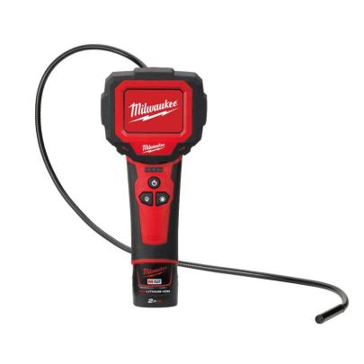M12 IC-201C - Kamera inspekcyjna M-SPECTOR™, M12™, z obrotowym ekranem, w walizce, z akumulatorem i ładowarką