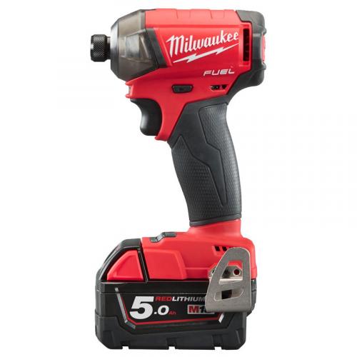 M18 FQID-502X - 1/4″ HEX impact driver 18 V, 5.0 Ah, FUEL™ SURGE, in case, with 2 batteries and charger, 4933451790