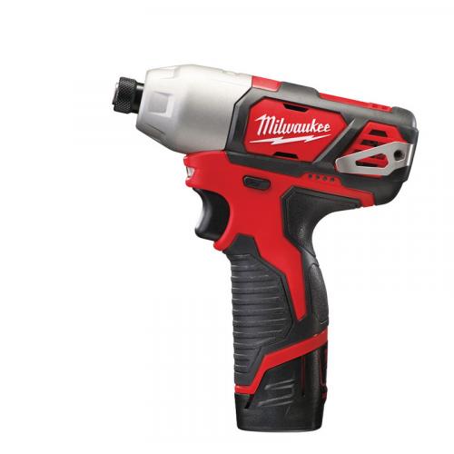 M12 BID-202C - Sub compact 1/4″ HEX impact driver 12 V, 2.0 Ah, FUEL™, in case, with 2 batteries and charger, 4933441960