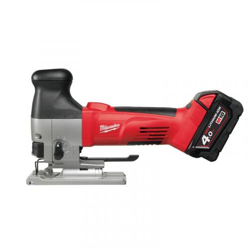 HD18 JSB-402C - Body grip jigsaw 18 V, 4.0 Ah, HEAVY DUTY, in case with 2 batteries and charger