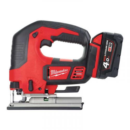 M18 BJS-402C - Top handle jigsaw 18 V, 4.0 Ah, in case with 2 batteries and charger, 4933451389