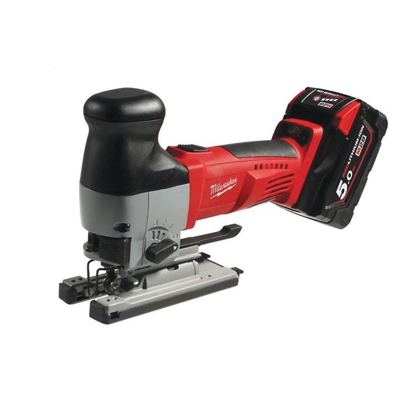 HD28 JSB-502X - Wyrzynarka 28 V, 5.0 Ah, HEAVY DUTY, w walizce, z 2 akumulatorami i ładowarką