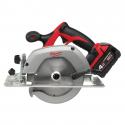 HD18 CS-402B - Circular saw for wood and plastic 55 mm, 18 V, 4.0 Ah, HEAVY DUTY, with 2 batteries and charger
