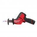 M12 CHZ-202X - Sub compact reciprocating saw 12 V, 2.0 Ah, HACKZALL™, FUEL™, in case with 2 batteries and charger