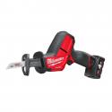 M12 CHZ-402C - Sub compact reciprocating saw 12 V, 4.0 Ah, HACKZALL™, FUEL™, in case with 2 batteries and charger