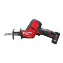 M12 CHZ-602X - Sub compact reciprocating saw 12 V, 6.0 Ah, HACKZALL™, FUEL™, in case with 2 batteries and charger, 4933451511