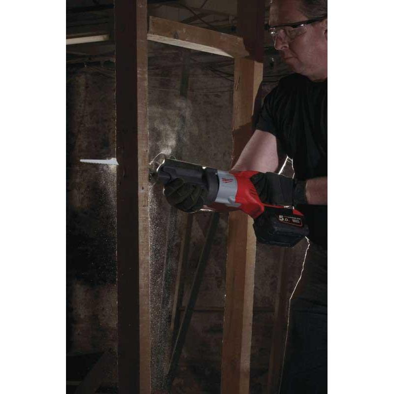 HD28 SX-502C - Piła szablasta 28 V, 5.0 Ah, HEAVY DUTY, w walizce, z 2 akumulatorami i ładowarką