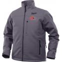 M12 HJ GREY4-0 (2XL) - M12™ Premium heated jacket for men, size 2XL, 4933464332