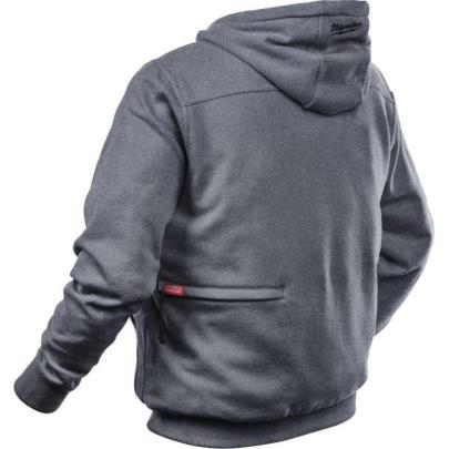 M12 HH GREY3-0 (2XL) - Bluza podgrzewana męska - szara, M12™ Li-ion 12 V, rozmiar 2XL