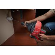 M12 BDC8-202C - Subkompaktowy przepychacz do rur ze sprężyną 8 mm, 12 V, 2.0 Ah, w wiadrze, z 2 akumulatorami i ładowarką