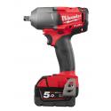 M18 FMTIWF12-502X - 1/2" Impact wrench, 610 Nm, 18 V, 5.0 Ah, FUEL™, in case, with 2 batteries and charger, 4933459185