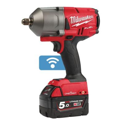 M18 ONEFHIWP12-502X - Klucz udarowy 1/2", 1017 Nm, 18 V, 5.0 Ah, ONE-KEY™, w walizce, z 2 akumulatorami i ładowarką
