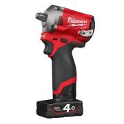 M12 FIWF12-422X - Klucz udarowy subkompaktowy 1/2", 339 Nm, 12 V, 4.0 Ah, w walizce, z 2 akumulatorami i ładowarką