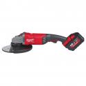M18 FLAG230XPDB-121C - Large braking grinder 230 mm, 18 V, 12.0 Ah, FUEL™, paddle switch, in case, with battery and charger