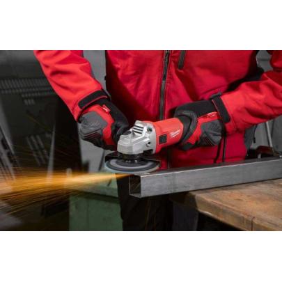 AG 800-125 E - Szlifierka kątowa śr. 125 mm, 800 W, włącznik suwakowy