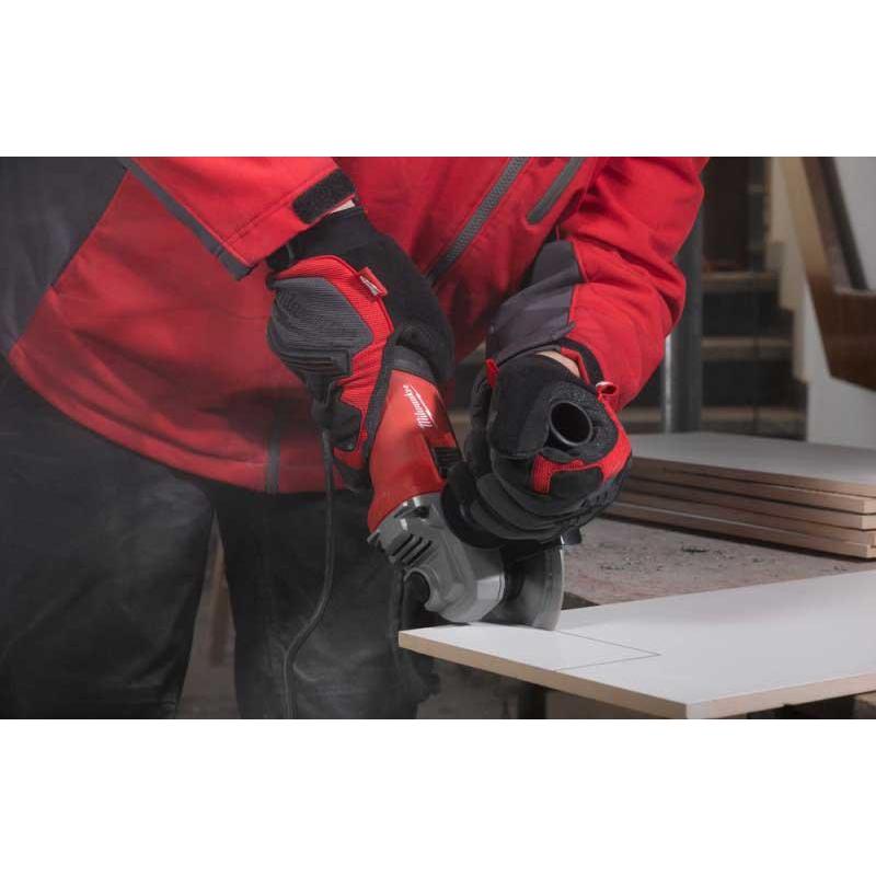 AG 800-125 EK - Szlifierka kątowa śr. 125 mm, 800 W, włącznik suwakowy AG 800-125 EK - Szlifierka kątowa śr. 125 mm, 800 W, włącznik suwakowy