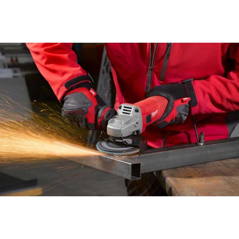 AGV 10-125 EK - Szlifierka kątowa śr. 125 mm, 1000 W, włącznik suwakowy