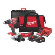 M18 CBLPP2D-402B - Zestaw POWERPACK M18™, M18 CBLPD, HD18 AG, 2 x 4.0 Ah + ładowarka, w torbie