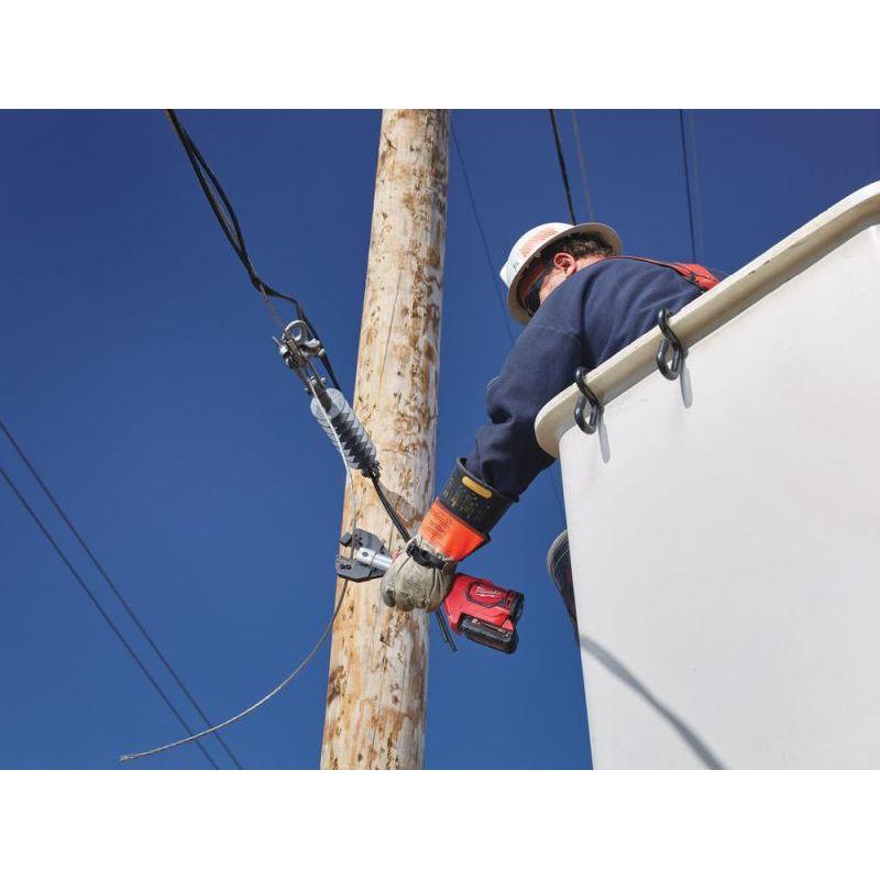 M18 HCC-201C ACSR-SET - Hydrauliczny obcinak od kabli 18 V, 2.0 Ah, zakres do 22,5 mm, w walizce, z akumulatorem i ładowarką