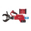 M18 HCC75R-502C - Hydraulic remote underground cable cutter 18 V, 5.0 Ah, 75 mm, in case with 2 batteries and charger