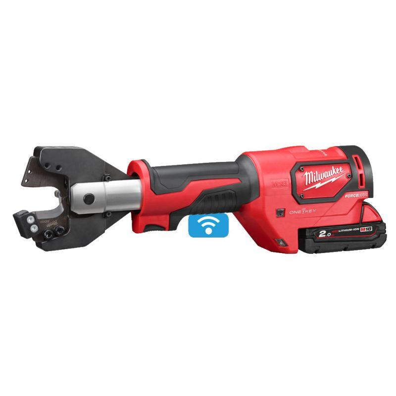 MILWAUKEE - M18 ONEHCC-201C ACSR SET - Hydraulic cable cutter 18 V, 2.0 ...