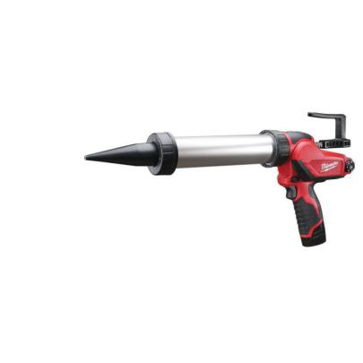 M12 PCG/400A-201B - Subkompaktowy pistolet do kleju z tubą 400 ml, 12 V, 2.0 Ah, w torbie, z akumulatorem i ładowarką