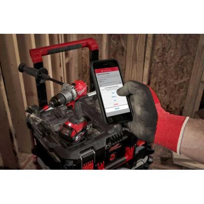 M18 ONEPD2-502X - Wiertarko-wkrętarka udarowa 18 V, ONE-KEY, w walizce z 2 akumulatorami i ładowarką