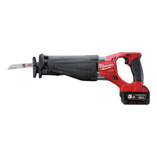 M18 CSX-502X - Reciprocating saw 18 V, 5.0 Ah, SAWZALL™, FUEL™, in case with 2 batteries and charger, 4933451378