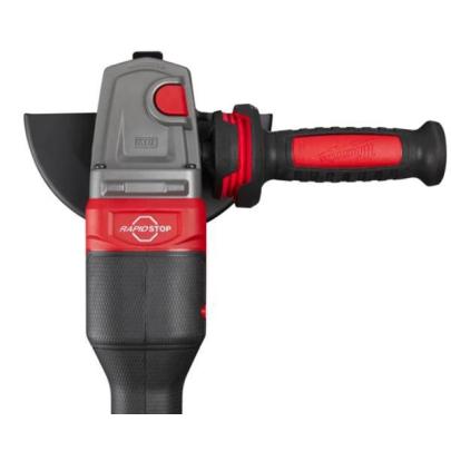 M18 FHSAG125XPDB-552X - Szlifierka kątowa, śr. 125 mm, 18 V, FUEL™, włącznik łopatkowy, w walizce, z 2 akumulatorami i ładowarką