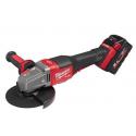 M18 FHSAG125XPDB-552X - Angle grinder 125 mm, 18 V, 5.5 Ah, FUEL™, paddle switch, in case, with 2 batteries and charger