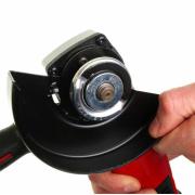 HD28 AG125-0X - Szlifierka kątowa śr. 125 mm, 28 V, HEAVY DUTY, w walizce, bez wyposażenia