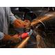AGV 15-150 XC - Angle grinder with AVS 150 mm, 1550 W, slide switch