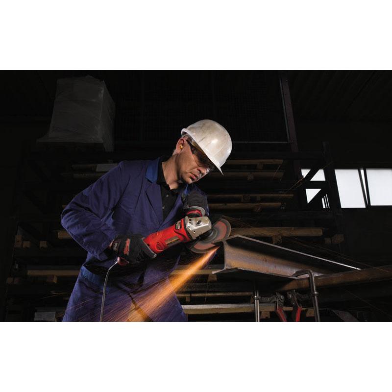 AGV 17-180 XC - Angle grinder with AVS 180 mm, 1750 W, paddle switch