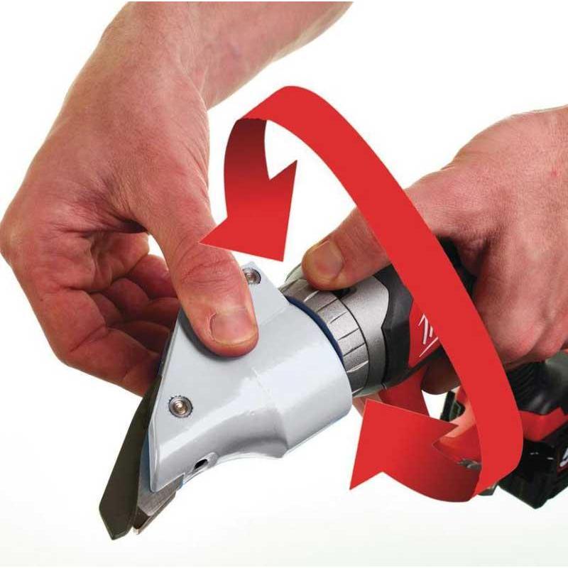 M18 BMS12-0 - Nożyce do metalu kompaktowe 18 V, bez wyposażenia