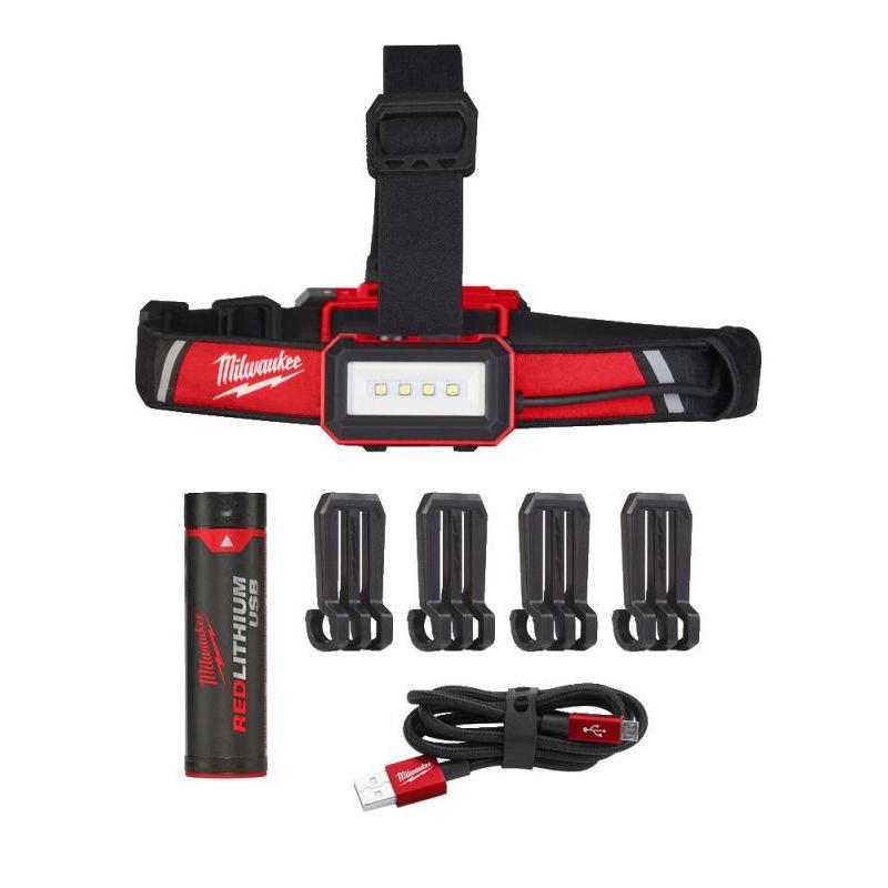 L4 HLRP-201 - Akumulatorowa latarka - czołówka USB