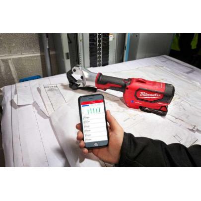 M18 HDCT-202C - Hydrauliczna zaciskarka bezmatrycowa 18 V, 2. 0 Ah, FORCE LOGIC™, w walizce, z 2 akumulatorami i ładowarką
