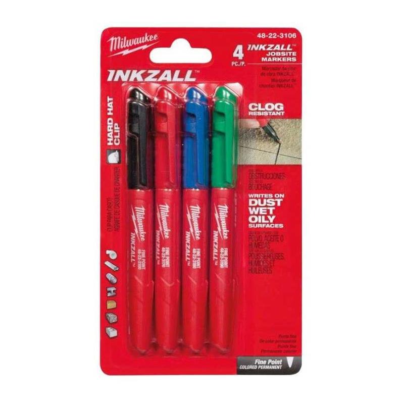 48223106 - INKZALL™ markers - coloured - 4pc