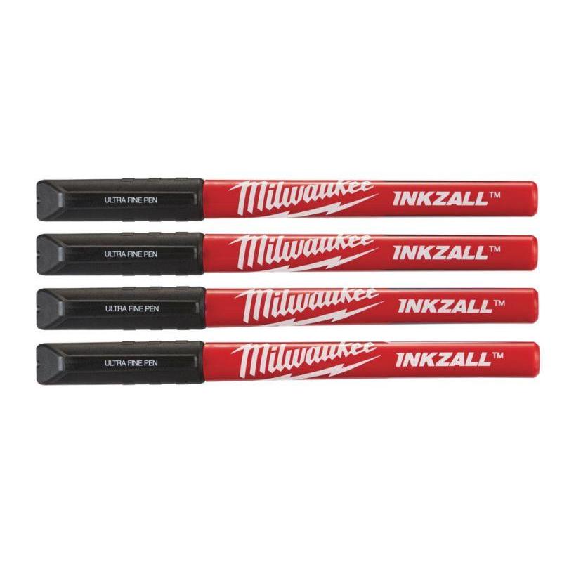 48223164 - Inkzall Fine Tip Black Pens - 4 pcs 48223164 - Inkzall Fine Tip Black Pens - 4 pcs