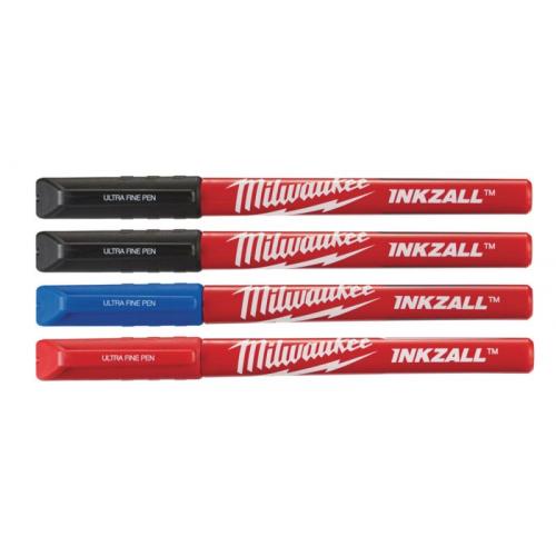 48223165 - Inkzall Fine Tip Colour Pens - 4 pcs