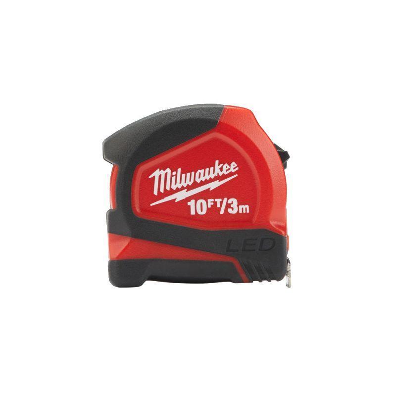 48226602 - 3m/10ft Tape Measure with LED Light 48226602 - 3m/10ft Tape Measure with LED Light