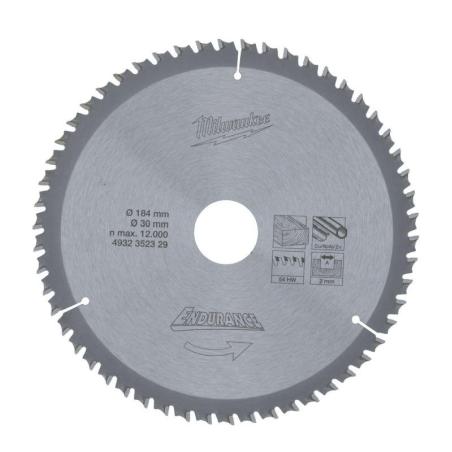 4932352329 - Tarcza 184x30 mm, 54 zęby, czyste cięcie, aluminium